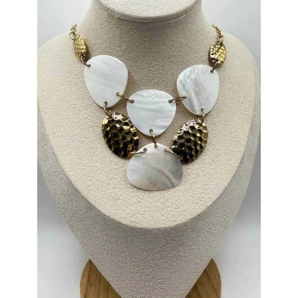 Gold Statement Necklace Set – 2 Pc Mixed Designs